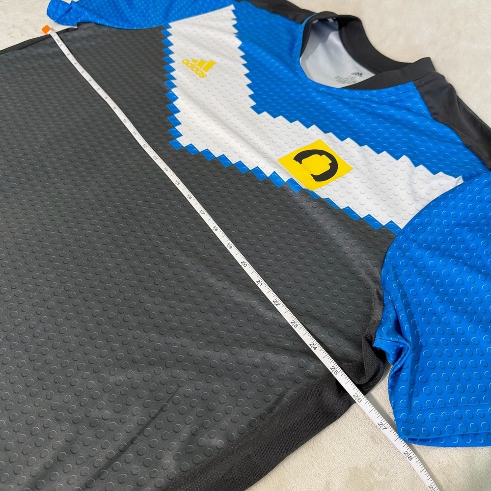 Adidas x LEGO Soccer Jersey USA Jersey FIFA World Cup Shirt Blokecore Men's 2XL - Picture 8 of 12